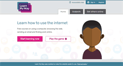 Desktop Screenshot of learnmyway.com