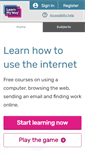 Mobile Screenshot of learnmyway.com